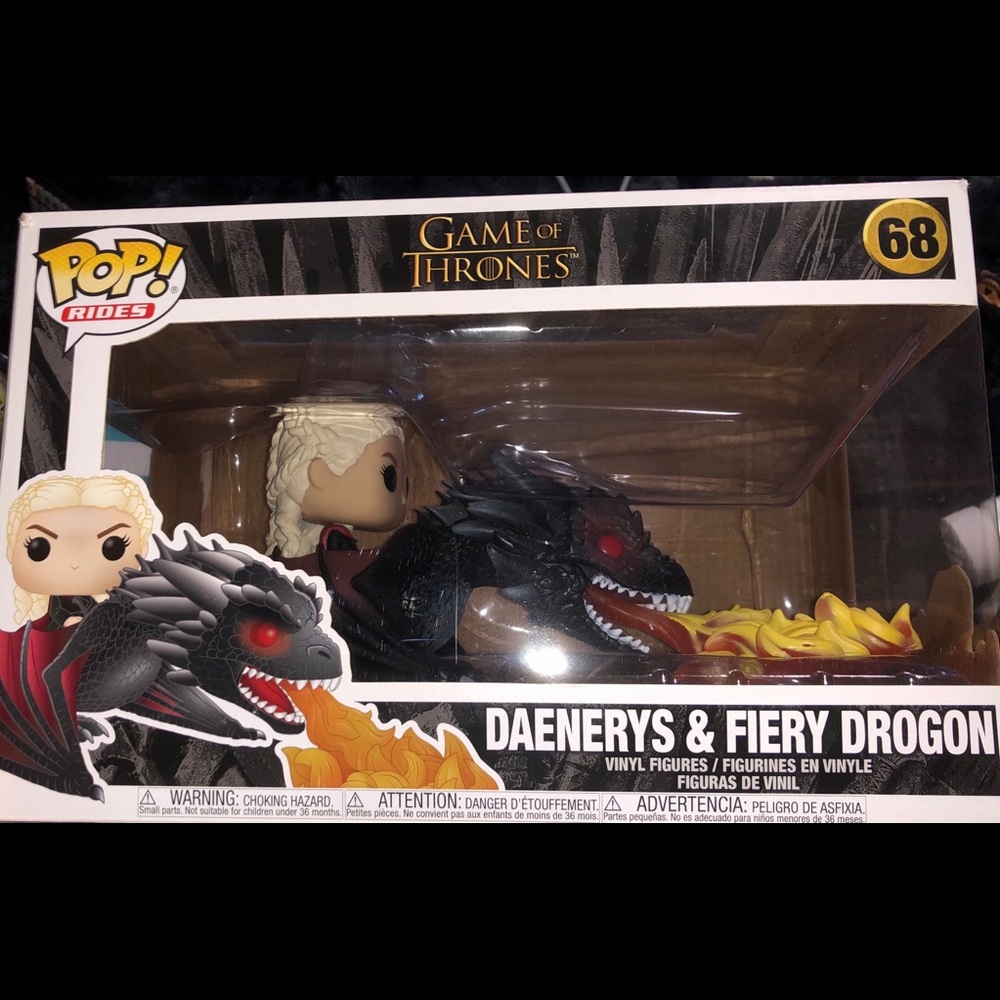 Daenarys & Drogon Funko Pop